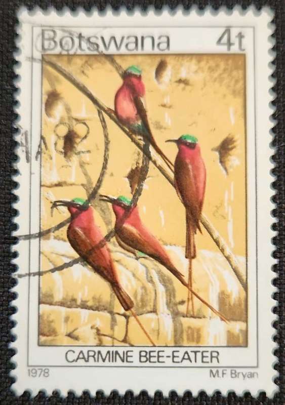 Stamp Botswana 4t 1978 Birds