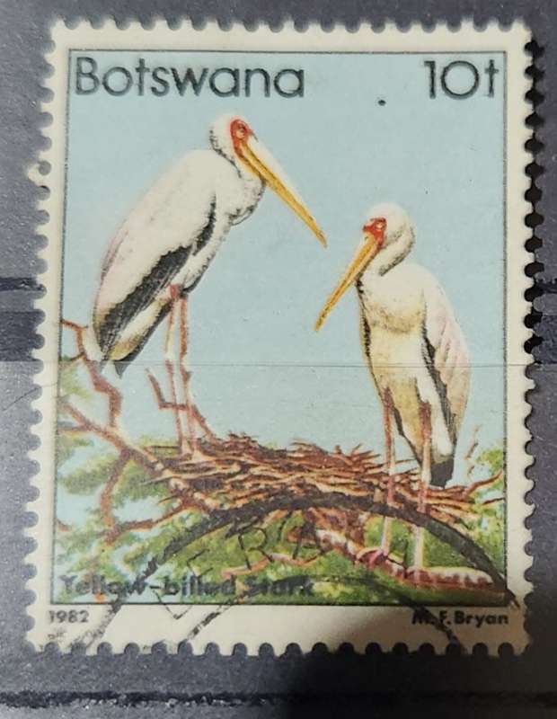 Stamp Botswana 1982 Birds