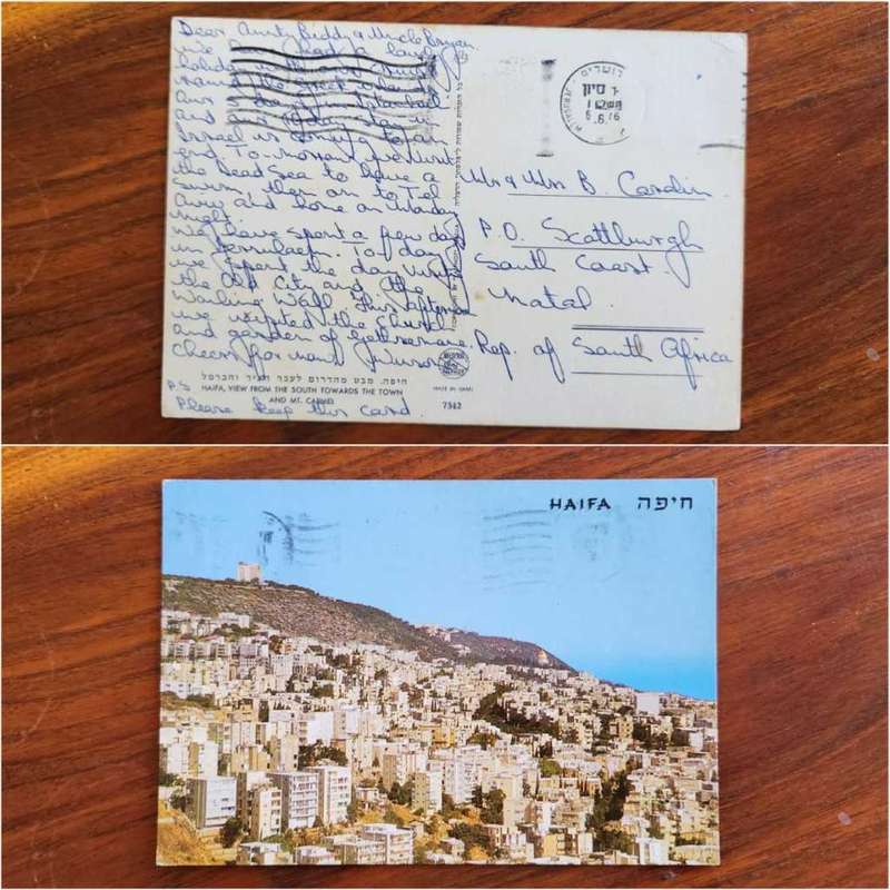 Post Card Used Postcard With postal History