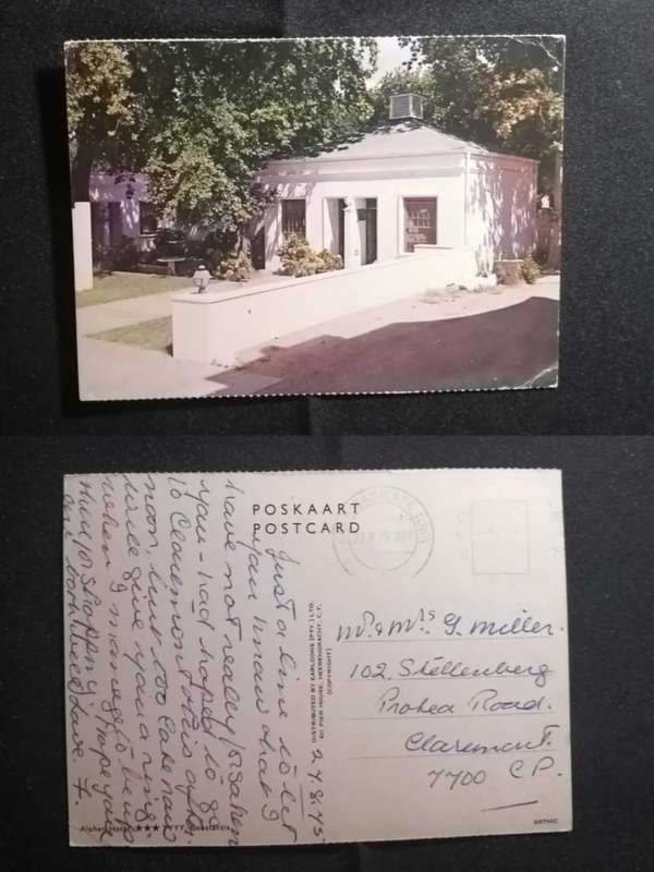 Post Card Used Postcard With postal History