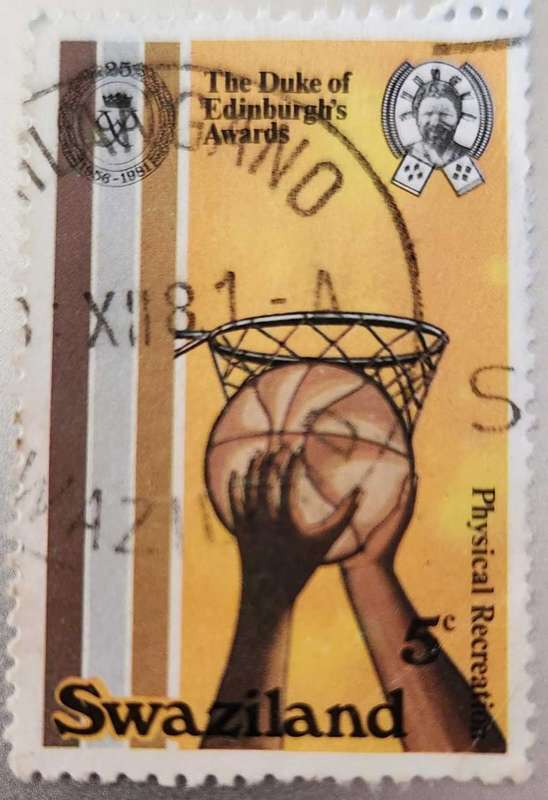 Stamp Swaziland 1981 The 25th Anniversary of Duke of Edinburgh Award Scheme
