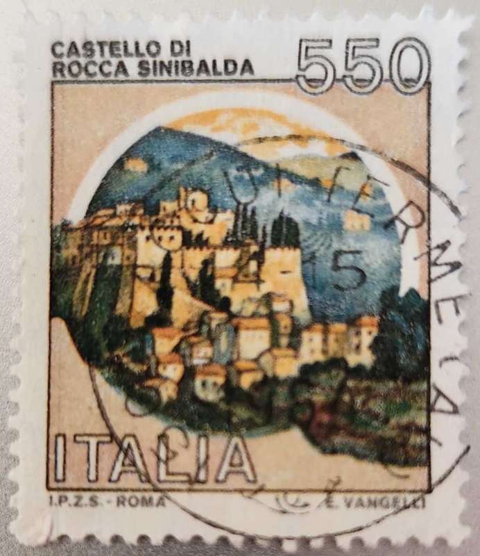 Stamp Italy 1984 Castles