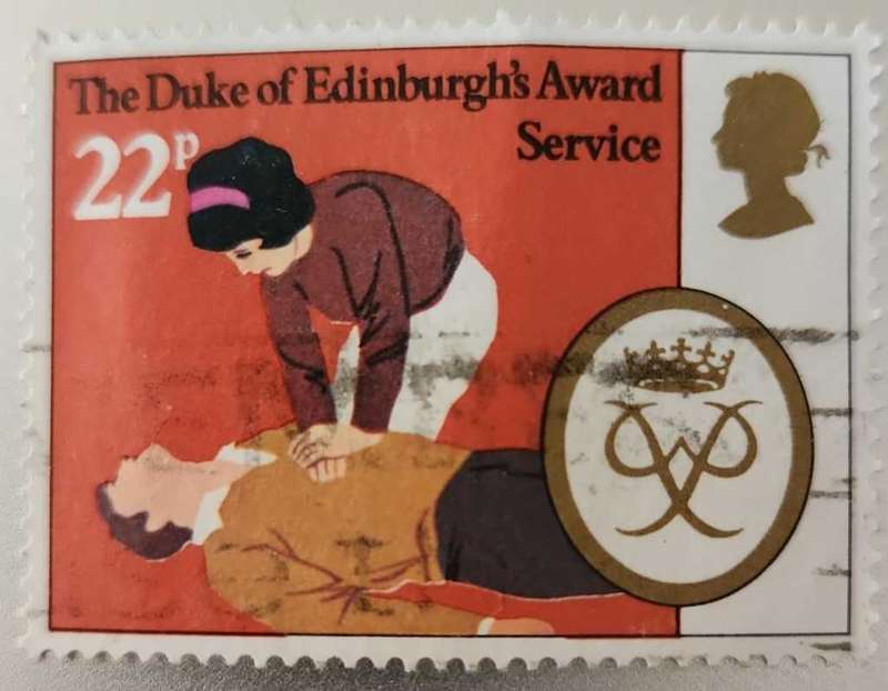 Stamp GB1981 The 25th Anniversary of the Duke of Edinburgh Awards