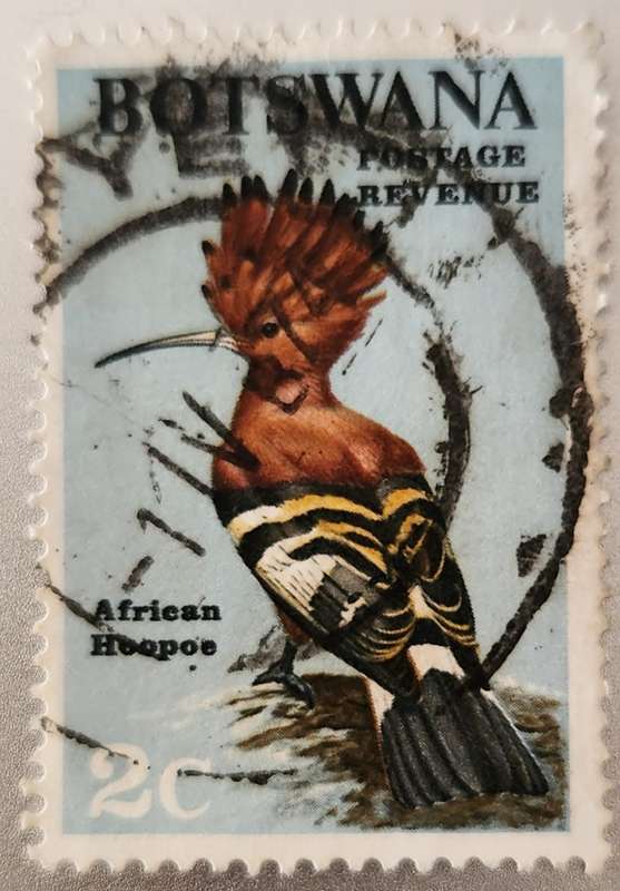 Stamp Botswana Thematic Birds