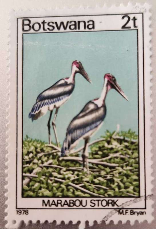 Stamp Botswana 1978 Birds