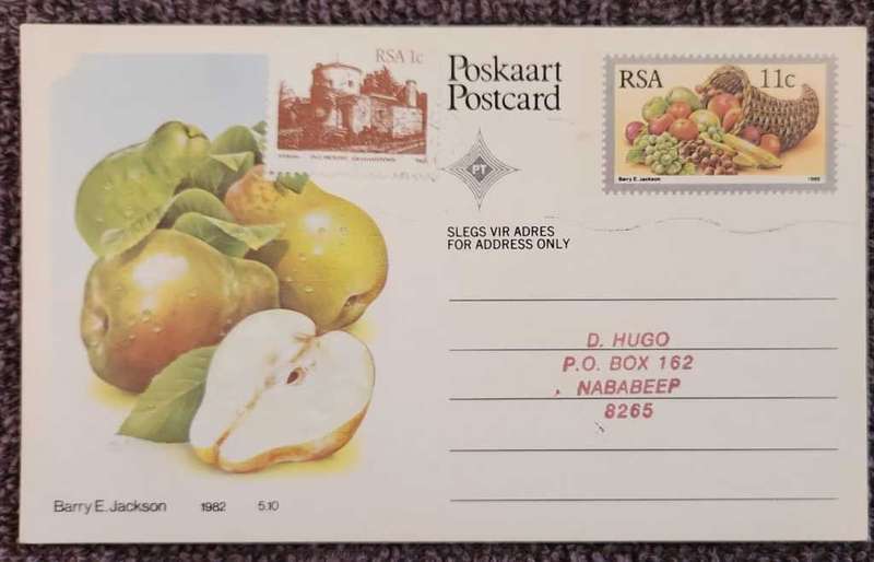 Post Card Pre-Paid Post Card