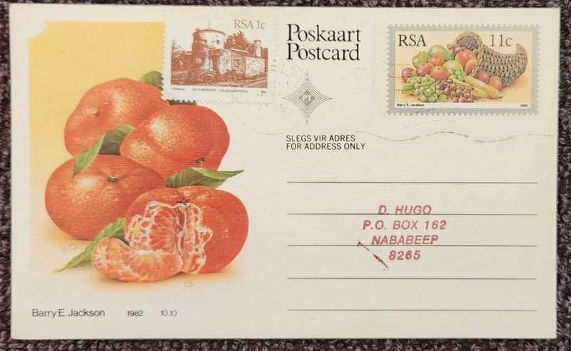 Post Card Pre-Paid Post Card