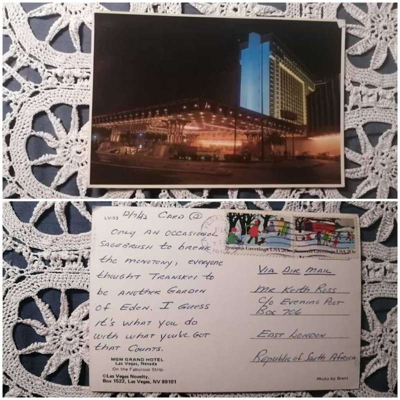 Post Card used