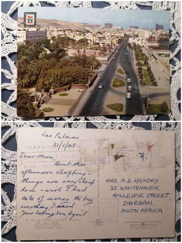 Post Card used