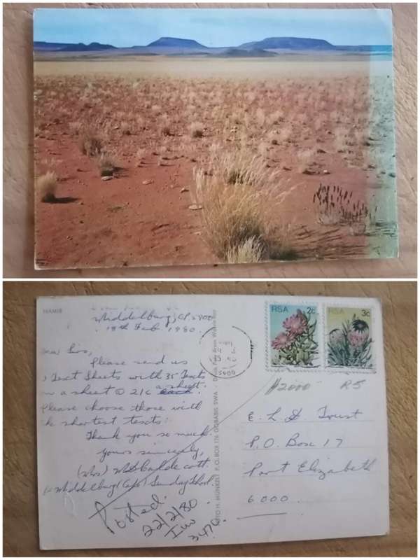 Post Card used