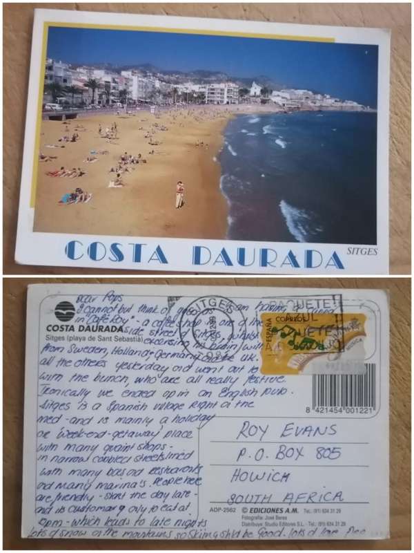 Post Card used
