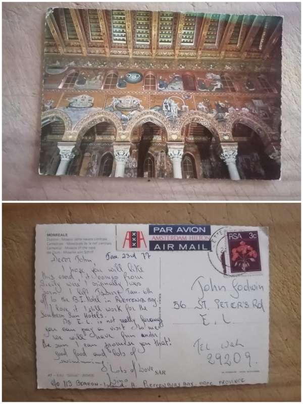 Post Card used