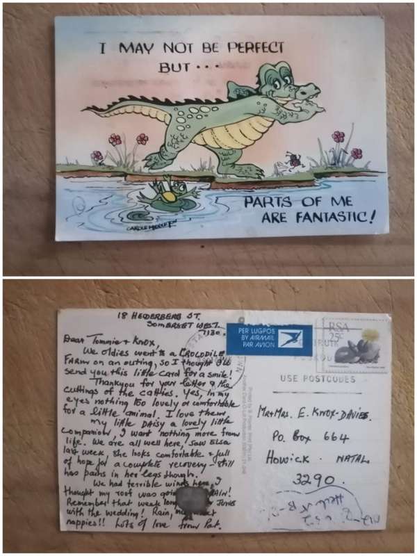 Post Card used