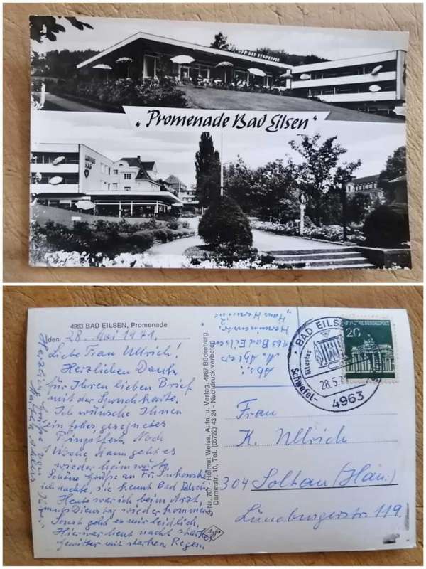 Post Card used