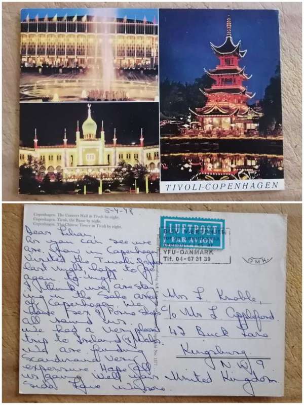 Post Card used