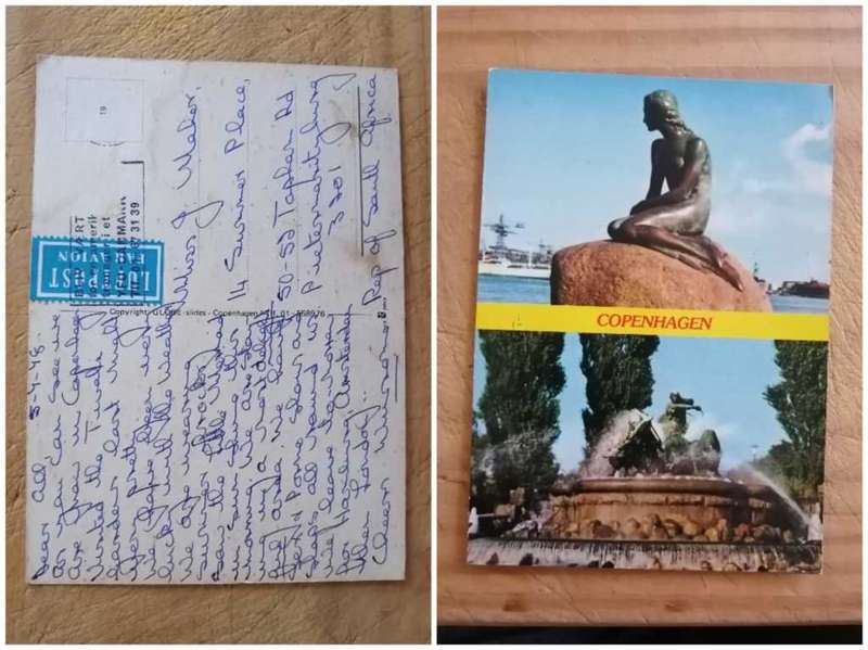 Post Card used