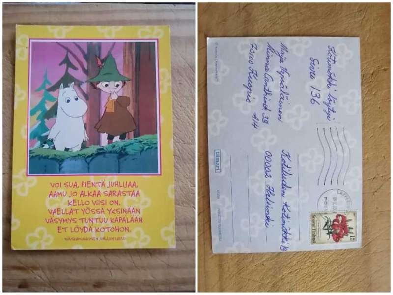 Post Card used