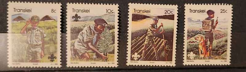 Stamps Transkei 1982 The 75th Anniversary of Boy Scout Movement
