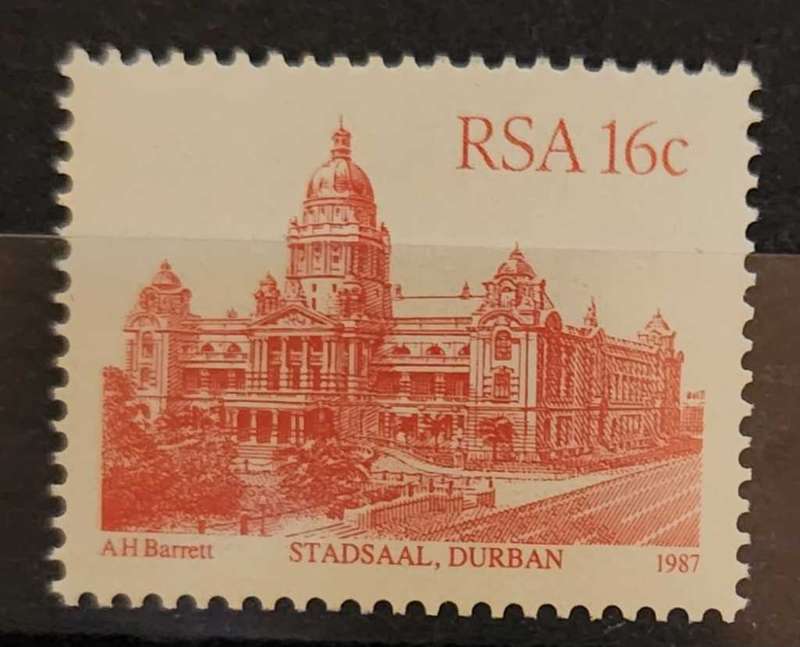 Stamps RSA 1987 Buildings
