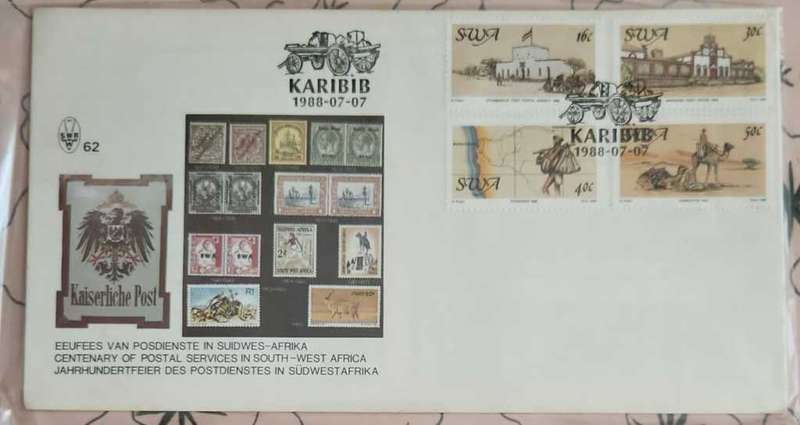 Postage History SWA 1988