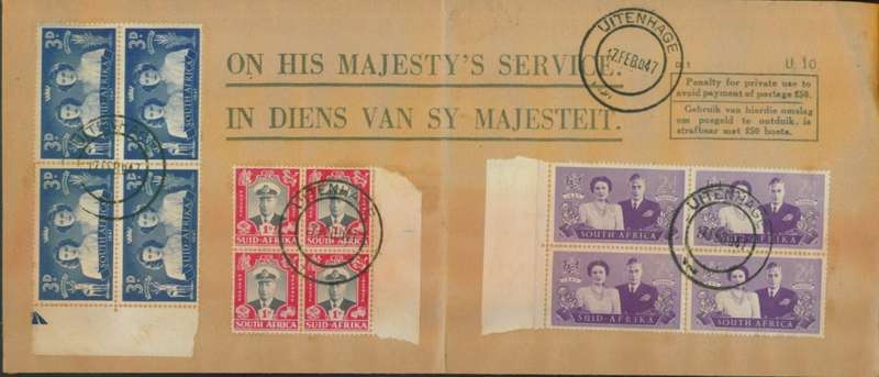 Postal History RSA Uitenhage
