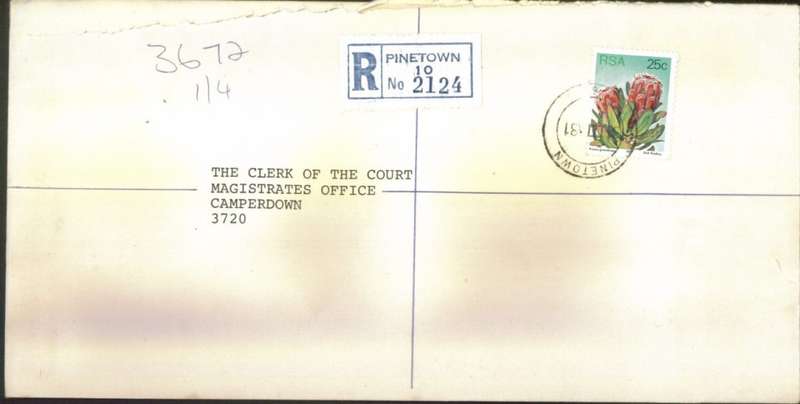 Postal History RSA