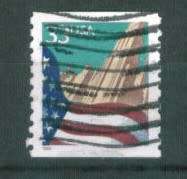 Stamps USA 1999 Flag & City
