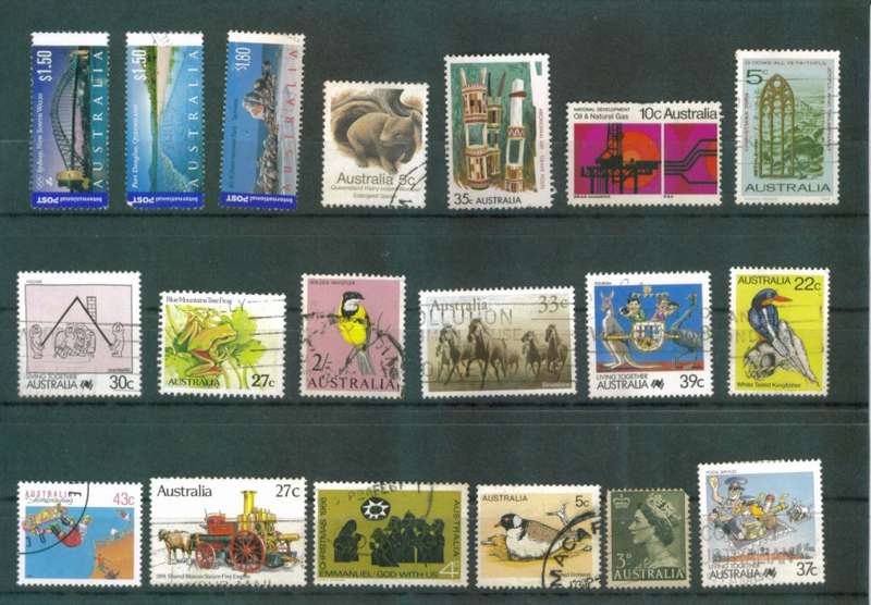 Stamps Australia Mix Card