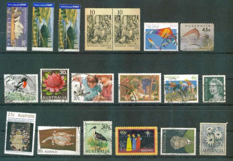 Stamps Australia Mix Card