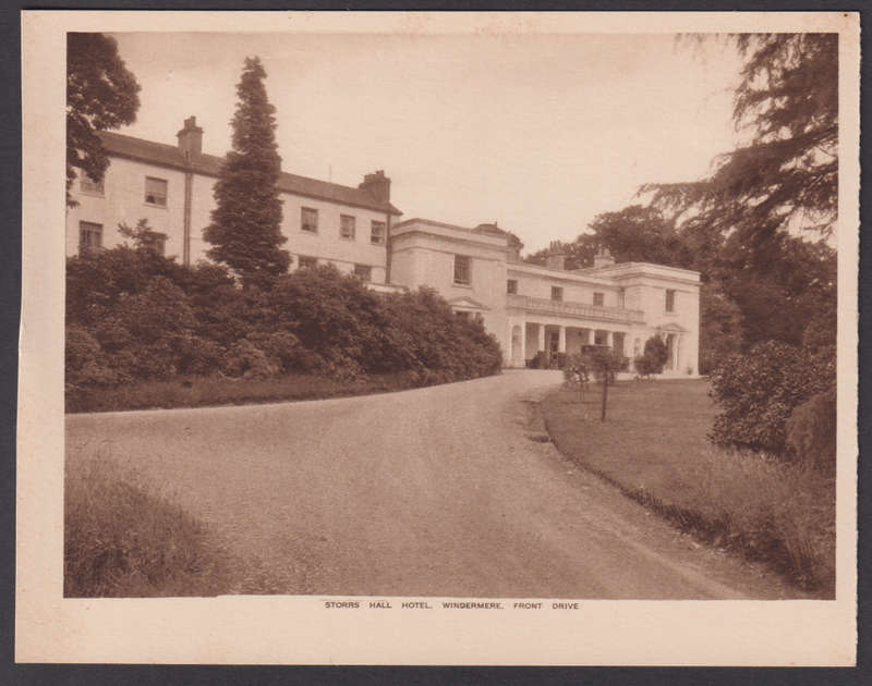 Old Images Storrs Hall Hotel Windermere