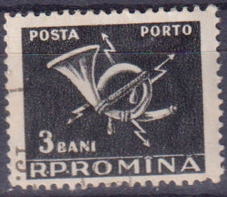 Stamps Romania Post and Telecommunication 1957