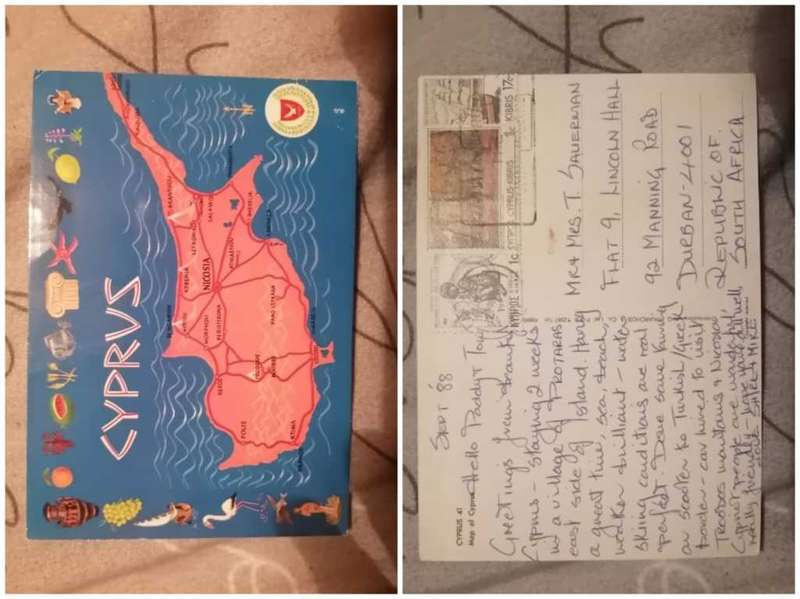 Post Card used