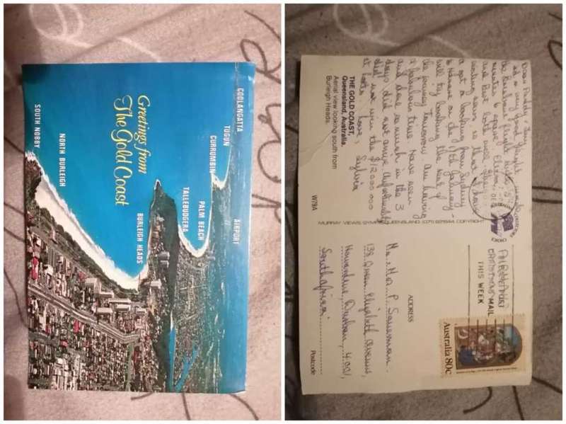 Post Card used