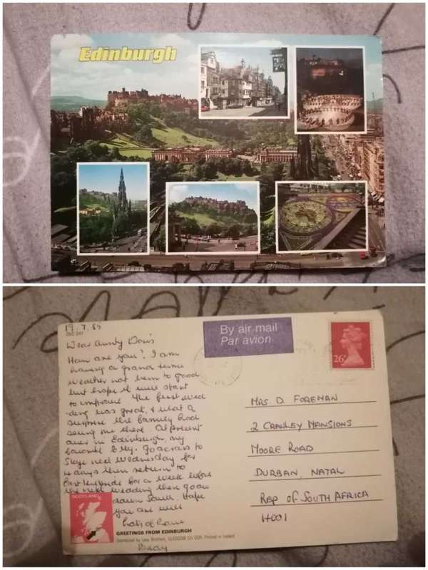 Post Card used