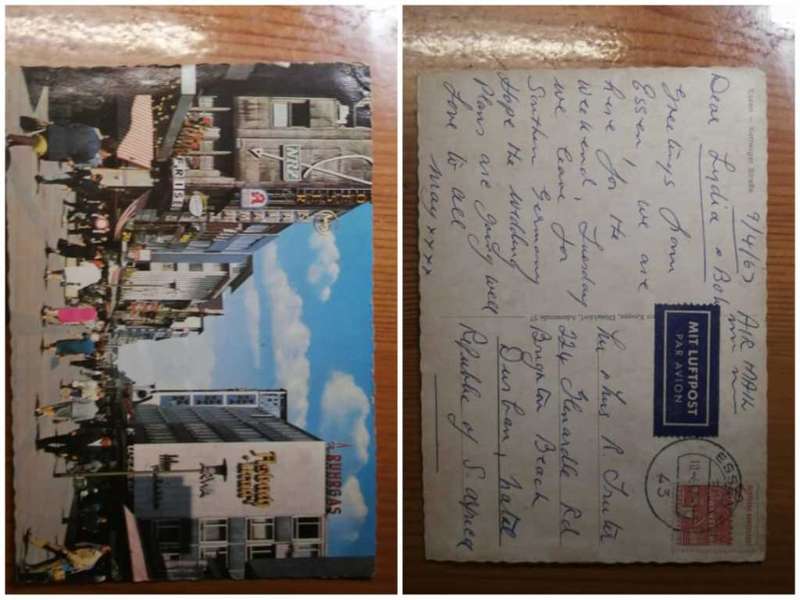 Post Card used