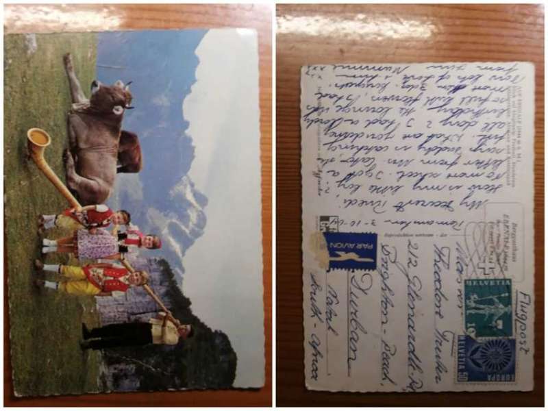 Post Card used