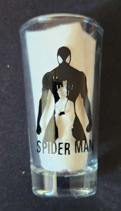 Personalized - Shot Glass Spiderman