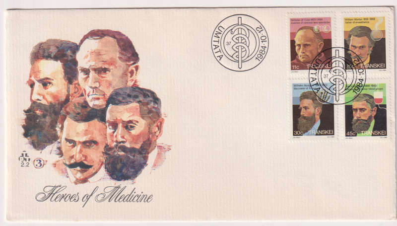 FDC Transkei 1984 Famous People of Medicine
