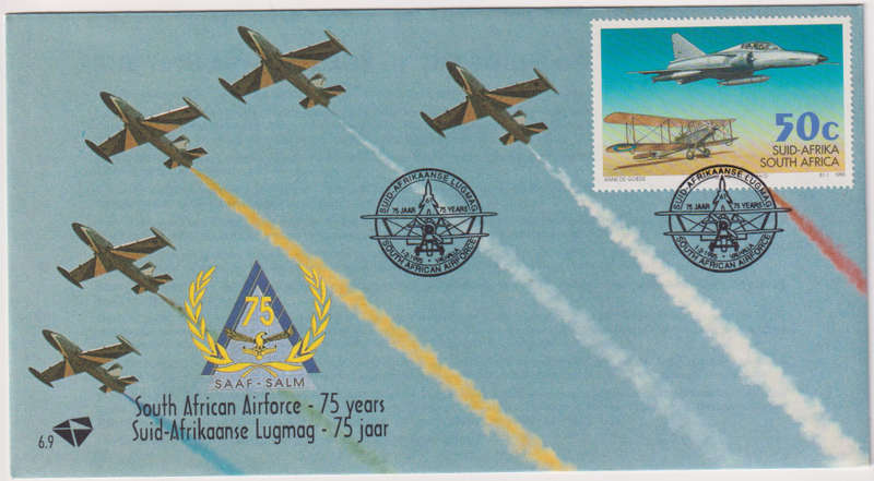 FDC RSA 1995 Aviation Anniversaries