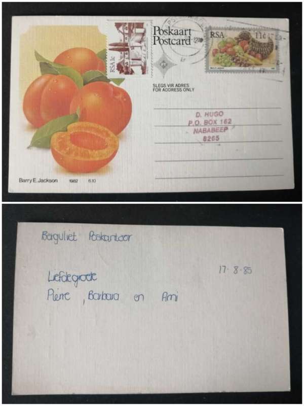 Post Card Pre-Paid Post Card