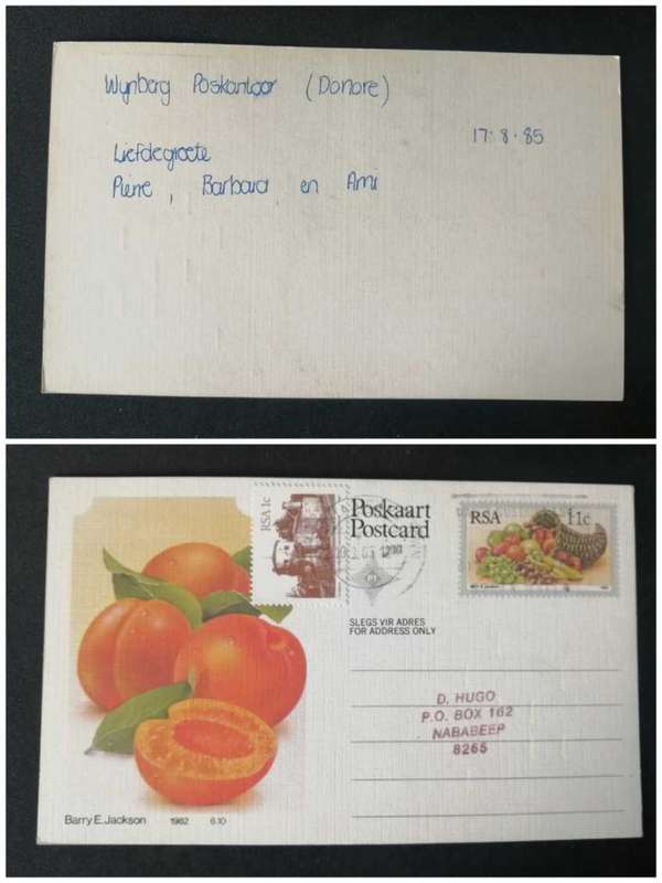 Post Card Pre-Paid Post Card