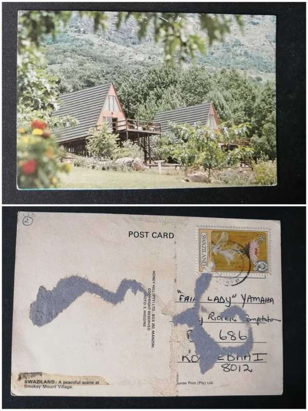 Post Card used