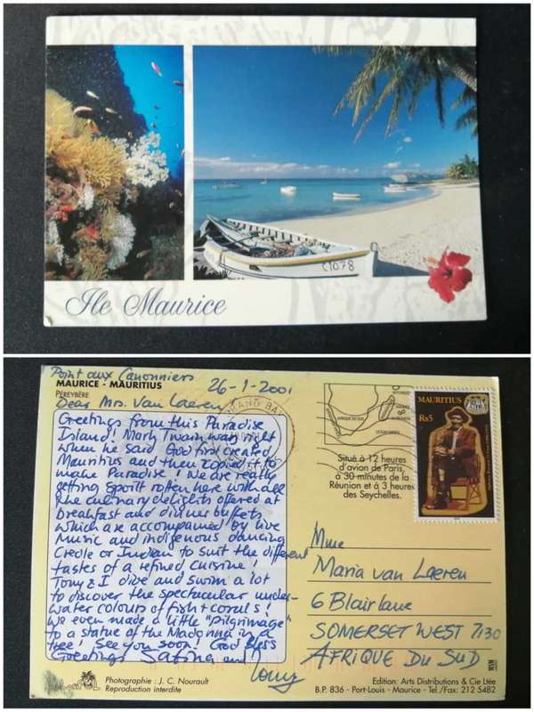 Post Card used