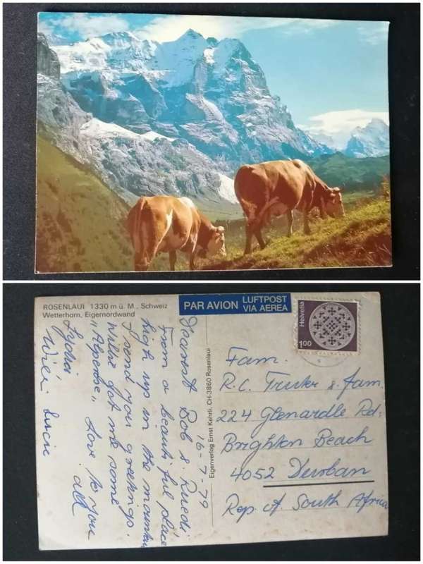 Post Card used