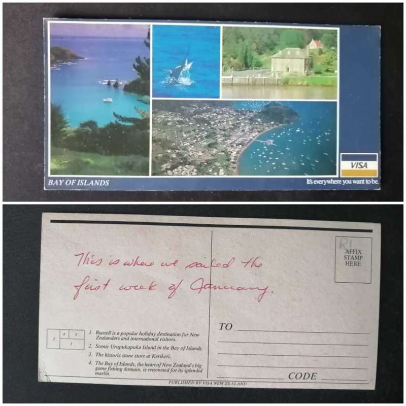 Post Card used