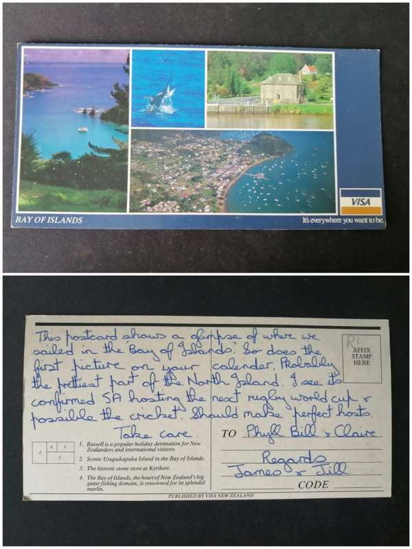 Post Card used