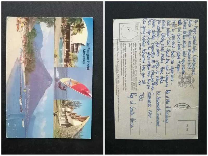 Post Card used
