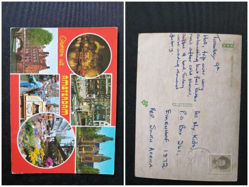 Post Card used