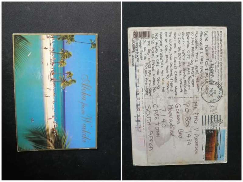 Post Card used