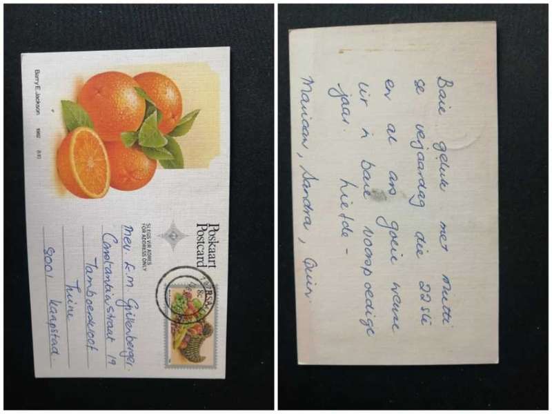 Post Card Pre-Paid Post Card